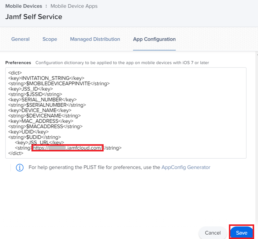  Jamf Pro Jamf Self Service App App Configuration 
